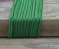 Półfabrykaty do biżuterii - [61613] Sznurek sutasz PEGA 3mm zielony 2m - miniaturka - grafika 1