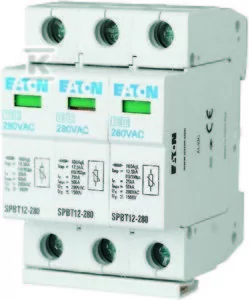 Eaton Moeller Ogranicznik przepięć SPBT12-280/3 [B+C] m_158330 - Bezpieczniki elektryczne - miniaturka - grafika 1