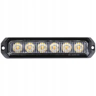 Akcesoria motoryzacyjne - SKYLED Lampa Ostrzegawcza 18W 6 LED Stroboskopowa - miniaturka - grafika 1