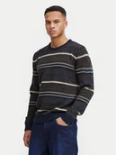 Swetry męskie - Blend Sweter 20717485 Granatowy Regular Fit - miniaturka - grafika 1