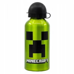 Butelka Aluminiowa Bidon Creeper Minecraft - Zestawy naczyń dla dzieci - miniaturka - grafika 1