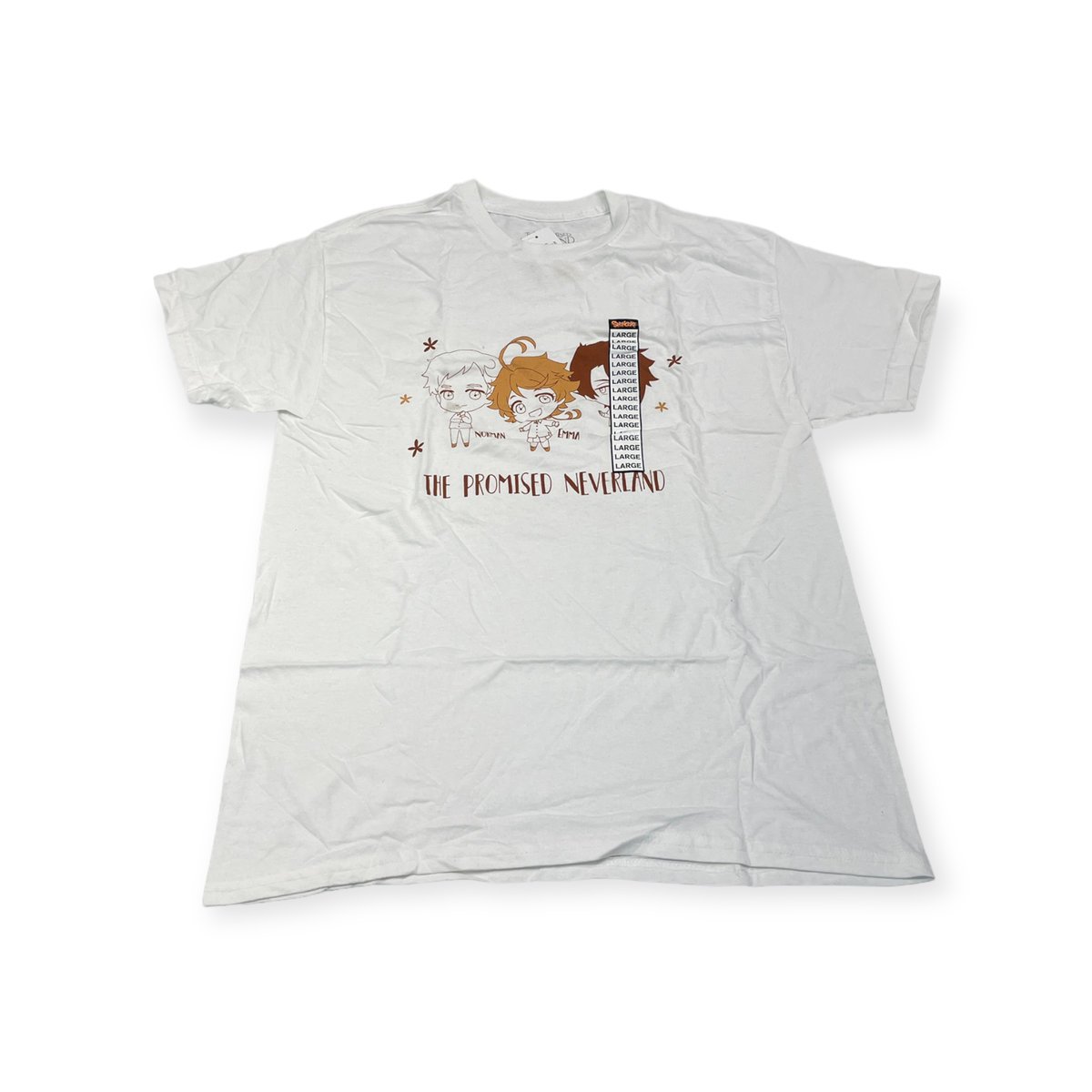 Koszulka T-shirt męski okrągły dekolt SPENCER'S THE PROMISED NEVERLAND L