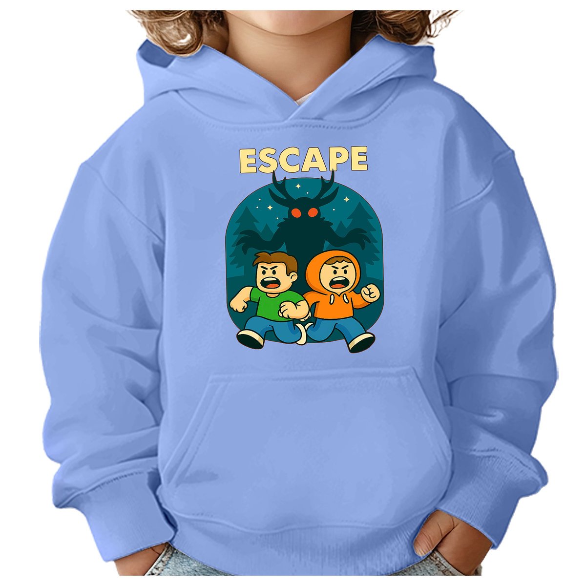 BLUZA DZIECIĘCA Z KAPTUREM 99 NOCY W LESIE ROBLOX 110-116 PREZENT