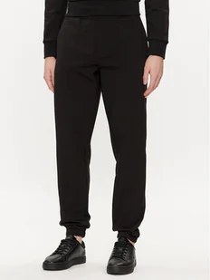Calvin Klein Spodnie dresowe Color Embossed Logo K10K112688 Czarny Regular Fit - Spodnie sportowe męskie - miniaturka - grafika 1