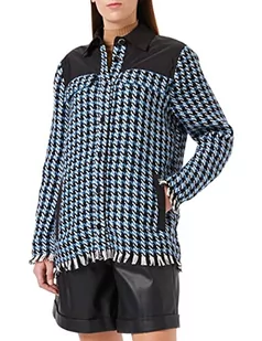BOSS Damska bluza C_Bamita Blouse, Open Miscellaneous969, 34 - Bluzy damskie - miniaturka - grafika 1