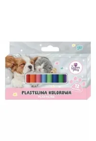 Plastelina The Sweet Pets 12 kolorów - Masy plastyczne - miniaturka - grafika 1