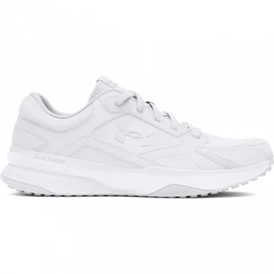 Męskie buty treningowe Under Armour UA Edge Leather - białe - Buty sportowe męskie - miniaturka - grafika 1