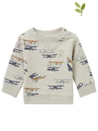 Bluzy i sweterki niemowlęce - Noppies Bluza "Middlesboro" w kolorze szaro-niebiesko-jasnobrązowym - miniaturka - grafika 1