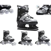 Rolki - Łyżworolki ENERO PRO 1040776 4w1 rozmiar 30-33) - miniaturka - grafika 1