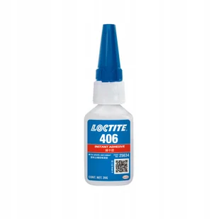 Loctite 406 Klej cyjanoakrylowy do tworzyw 20g - Chemia warsztatowa - miniaturka - grafika 1