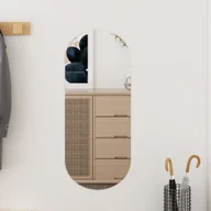 Lustra - Lustro ścienne, 25x60 cm, szklane, owalne - miniaturka - grafika 1