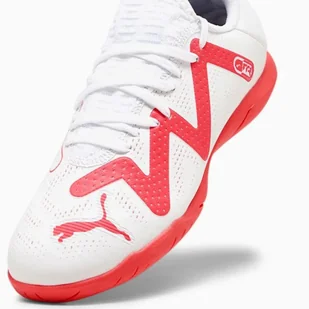 Buty piłkarskie Puma Future Play IT Jr 107393 (kolor Biały, rozmiar 28) - Piłka nożna - miniaturka - grafika 5