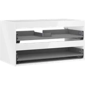 Szafki łazienkowe - Mexen Box-A korpus szafki podumywalkowej 90 cm, 2 szuflady, biały połysk - 91AX0-0900-470-2-00 - miniaturka - grafika 1