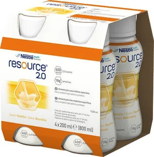 Resource 2.0 wanilia w czteropaku (4x) 4 x 200 ml - Żywienie medyczne - miniaturka - grafika 3