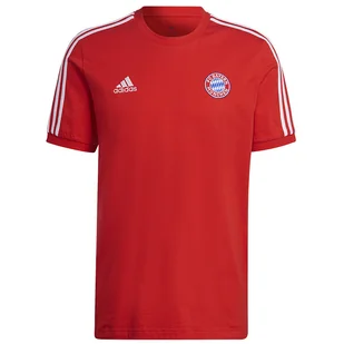 Koszulka Adidas Fc Bayern Dna 3 Stripes Tee Hf1361 - Koszulki sportowe męskie - miniaturka - grafika 1