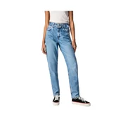 Spodnie damskie - Spodnie damskie Pepe Jeans Willow Taper fit jeansowe -W25 - miniaturka - grafika 1