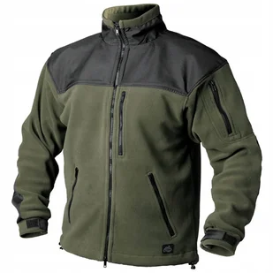 Bluza Męska Polar Helikon Classic Army Fleece Olive Green/Czarny XL - Bluzy męskie - miniaturka - grafika 1