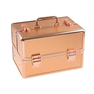 Kuferek Kosmetyczny M Na Lakiery Rose Golden - Kosmetyczki, organizery i kuferki - miniaturka - grafika 1