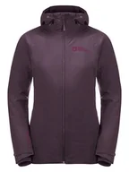 Kurtki i kamizelki sportowe damskie - Jack Wolfskin Kurtka funkcyjna 3w1 "Glaabach" w kolorze fioletowym - miniaturka - grafika 1
