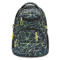 Torby na laptopy - Belmil Infinity plecak 30 litrów 43 x 31 cm czarno zielony - miniaturka - grafika 1