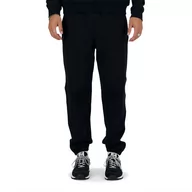 Spodnie sportowe męskie - Spodnie New Balance MP41508BK - czarne - miniaturka - grafika 1