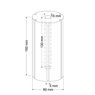 Wkład gąbka do Power Head Happet 15 cm - Filtry akwariowe i akcesoria - miniaturka - grafika 1
