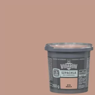 Vidaron Vidaron Szpachla do drewna orzech 250 g - Szpachlówki - miniaturka - grafika 1