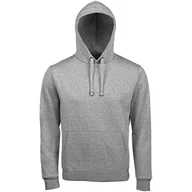 Bluzy sportowe męskie - Męska Bluza Z Kapturem Spencer Melange - miniaturka - grafika 1