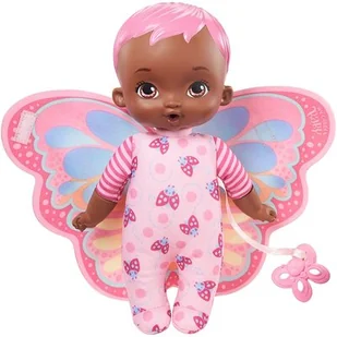 Mattel My Garden Baby Bobasek-motylek Miękka lalka różowa HBH37_HBH40 HBH37_HBH40 - Lalki dla dziewczynek - miniaturka - grafika 1