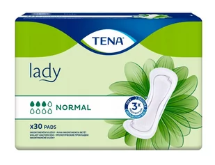 Wkładki Anatomiczne TENA Lady Normal na nietrzymanie moczu 30 sztuk 9048077 - Pozostałe kosmetyki - miniaturka - grafika 1