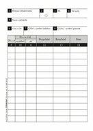 Druki akcydensowe - DRUK ZAWIESZKA MAGAZYNOWA A6 100 kartek TP - miniaturka - grafika 1