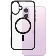 Etui i futerały do telefonów - Etui PANZERGLASS HardCase MagSafe do Apple iPhone 16 Plus Przezroczysto-czarny - miniaturka - grafika 1