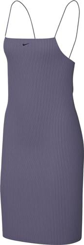 Nike Damska sukienka Sportswear Chll KNT Mrib Cmi DRS, Daybreak/Black, FN4157-509, XS