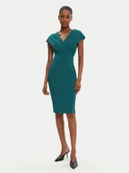 Sukienki - Rinascimento Sukienka koktajlowa CFC0122760003 Zielony Regular Fit - miniaturka - grafika 1