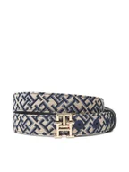 Paski - Tommy Hilfiger Pasek Damski Th Jacquard 2.5 AW0AW17497 Kolorowy - miniaturka - grafika 1