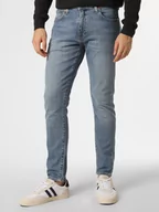 Spodnie męskie - Levi's - Jeansy męskie  512 Slim Taper, niebieski - miniaturka - grafika 1