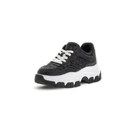 Półbuty damskie - Damskie Sneakersy GUESS BRECKY4 FLPBR4FAL12-BLACK – Czarny - miniaturka - grafika 1