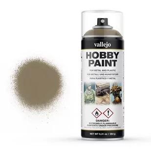 Vallejo Spray 400 ml Infantry Color US Khaki Vallejo 28009 - Kolejki i akcesoria - miniaturka - grafika 1