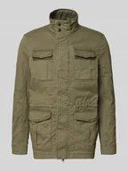 Kurtki męskie - Kurtka ze stójką i kieszeniami z patką - miniaturka - grafika 1