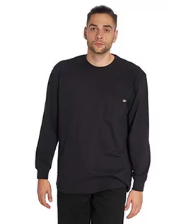 Koszulki męskie - Dickies Męska koszulka z długim rękawem L/S, Czarny, XL - grafika 1