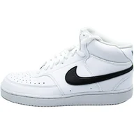 Buty trekkingowe męskie - Trampki Nike Court Vision Mid, Biały, Mężczyźni - miniaturka - grafika 1