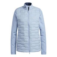 Golf - Adidas Frostguard Ladies Jacket sky blue kurtka golfowa ocieplana - miniaturka - grafika 1