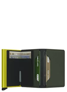 Portfel ochrona RFID Secrid Slimwallet Matte - green / lime - Portfele - miniaturka - grafika 4