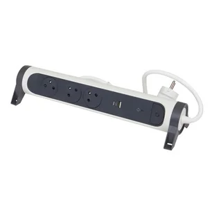 Legrand Listwa 049417 1.5 m) Czarno-biały Raty 049417 - Listwy zasilające - miniaturka - grafika 1