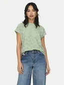 Bluzki damskie - ONLY Bluzka Smilla 15231005 Zielony Regular Fit - miniaturka - grafika 1