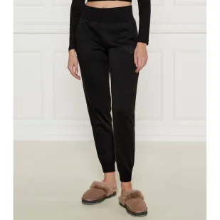 Emporio Armani Spodnie dresowe Regular Fit - Dresy damskie - miniaturka - grafika 1