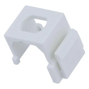 Adapter keystone ST, SIMPLEX, biały - Złącza, przejściówki, adaptery - miniaturka - grafika 1