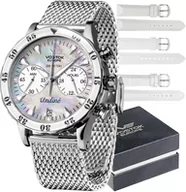 Zegarki damskie - Zegarek Vostok Europe VK64-515A671B Undine Chrono - miniaturka - grafika 1