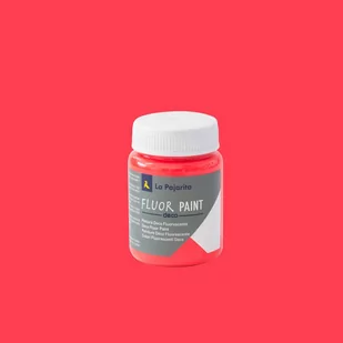La Pajarita Farba fluorescencyjna, 75 ml, czerwona - Farby i media malarskie - miniaturka - grafika 1