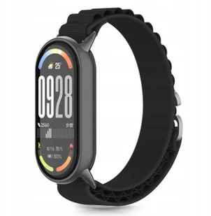 Pasek Tech-Protect Nylon Pro do Xiaomi Smart Band 8 / 9 / 10 / NFC Black - Akcesoria do smartwatchy - miniaturka - grafika 1